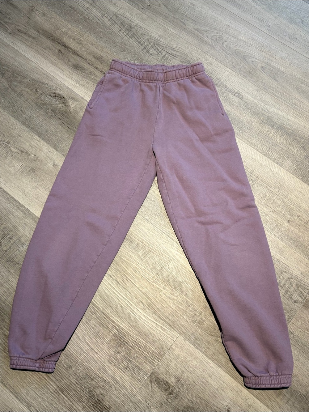 Aritzia TNA Purple Mega Fit Sweatpants
